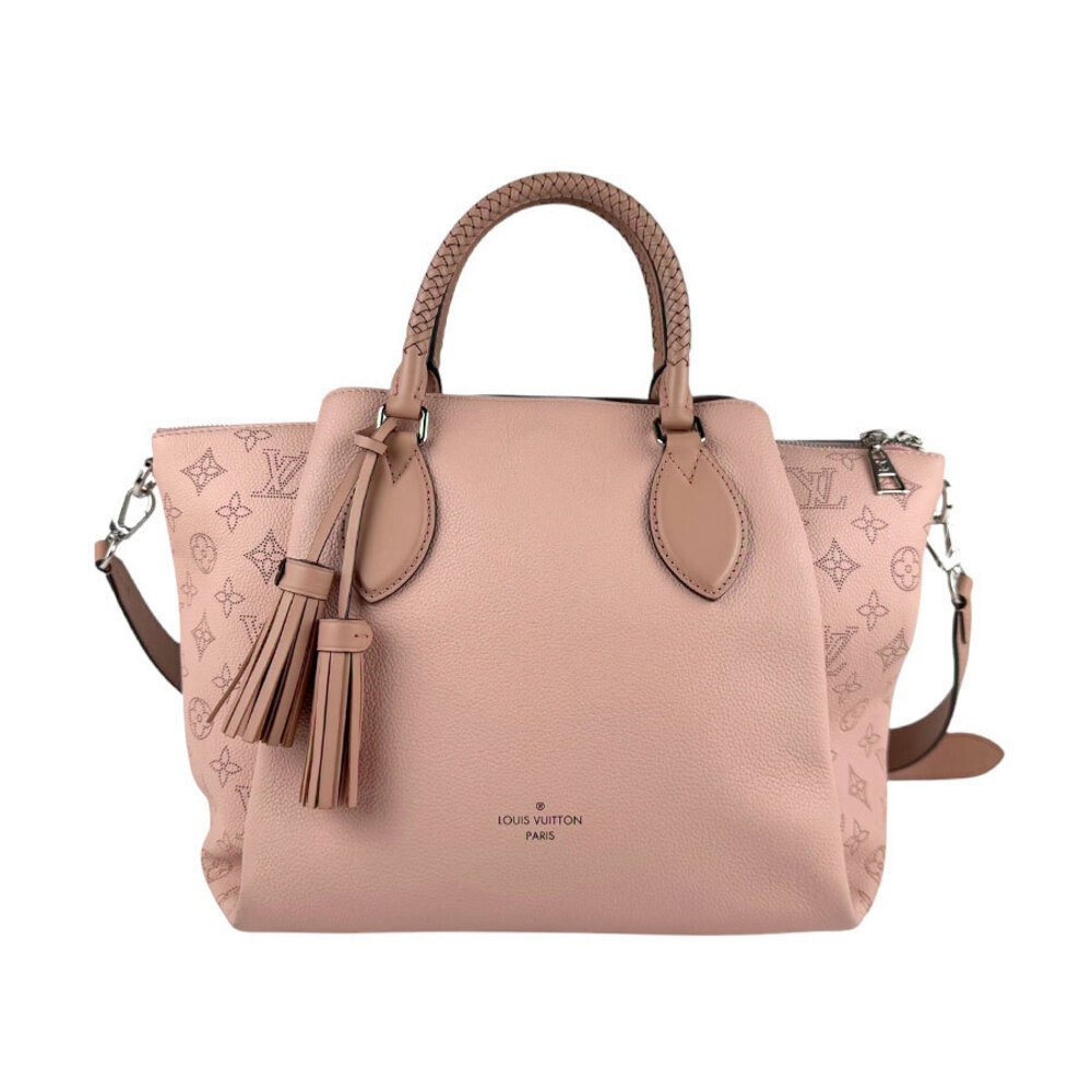 Louis Vuitton 2way Shoulder Bag Monogram Mahina Haumea Pink Silver